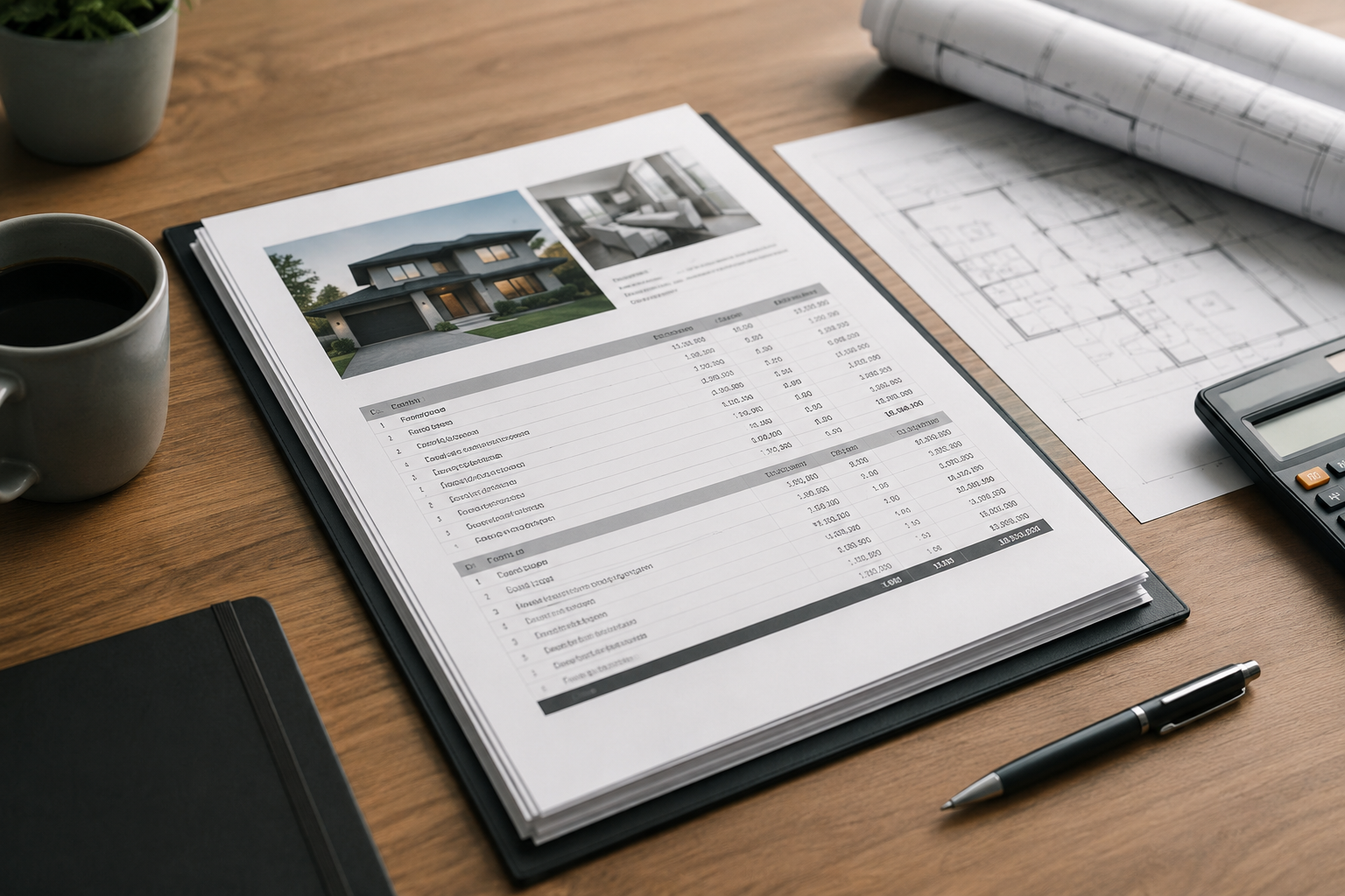 Detailed written estimate with full project scope