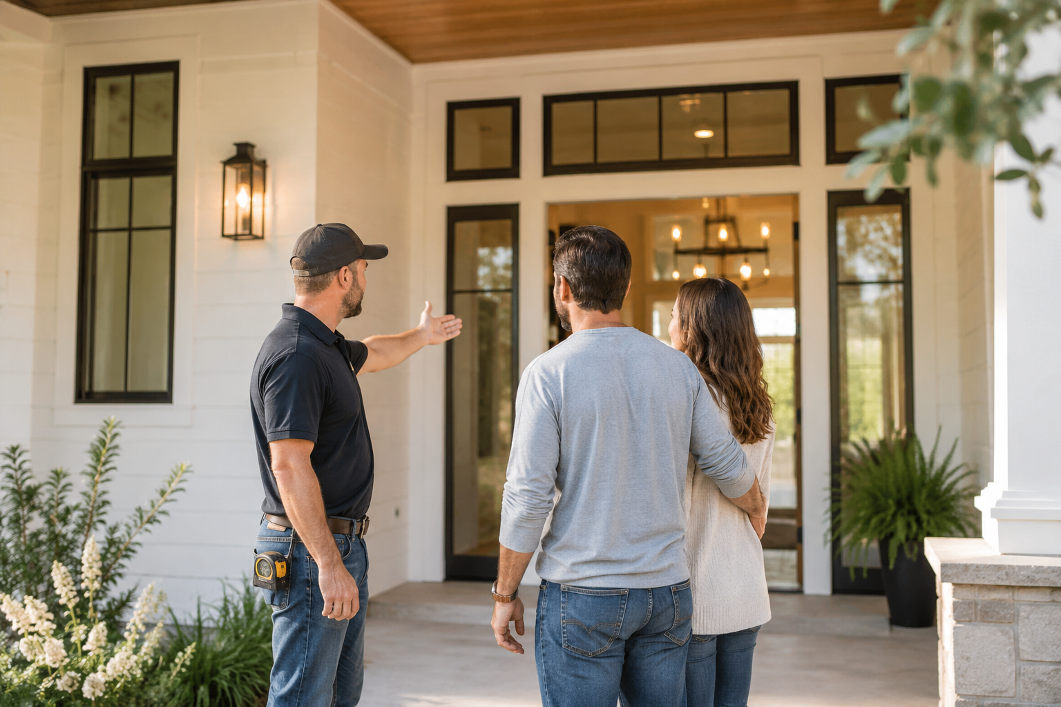 Final walkthrough and craftsmanship warranty handover