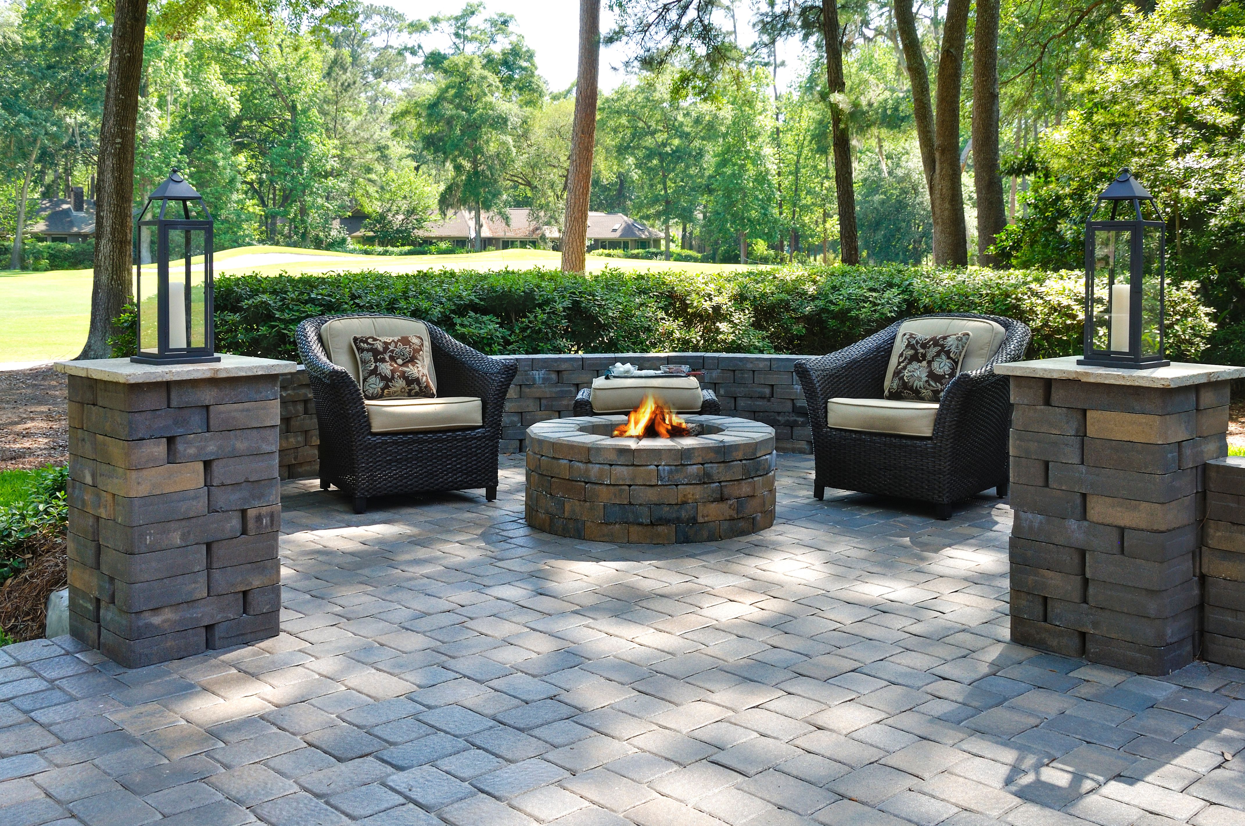 Completed Build Serve paver installation in Central Florida